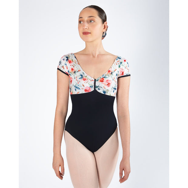 IAL167TRI Alexandra Cap Sleeve Leotard