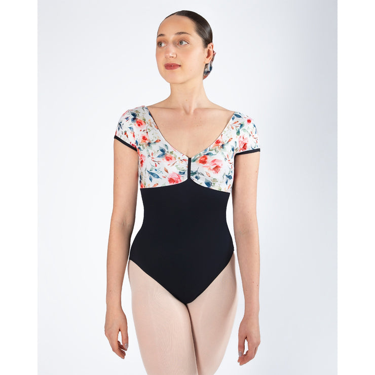 IAL167TRI Alexandra Cap Sleeve Leotard