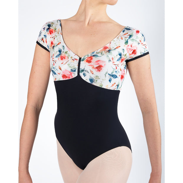 IAL167TRI Alexandra Cap Sleeve Leotard