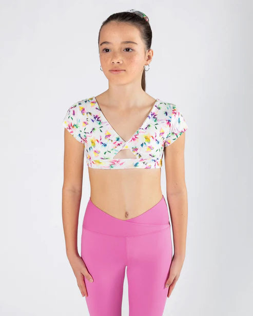 ICC197SSBL1 Avery Crop Top