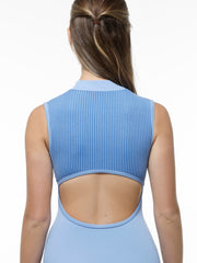 2758A Ocean Drive Zip Front Leotard