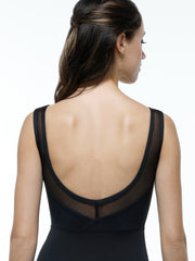 2775A Melrose Illusion Sweetheart Tank Leotard
