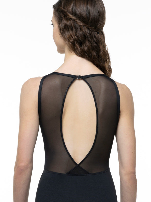 2776A Melrose Jewel Neck Leotard