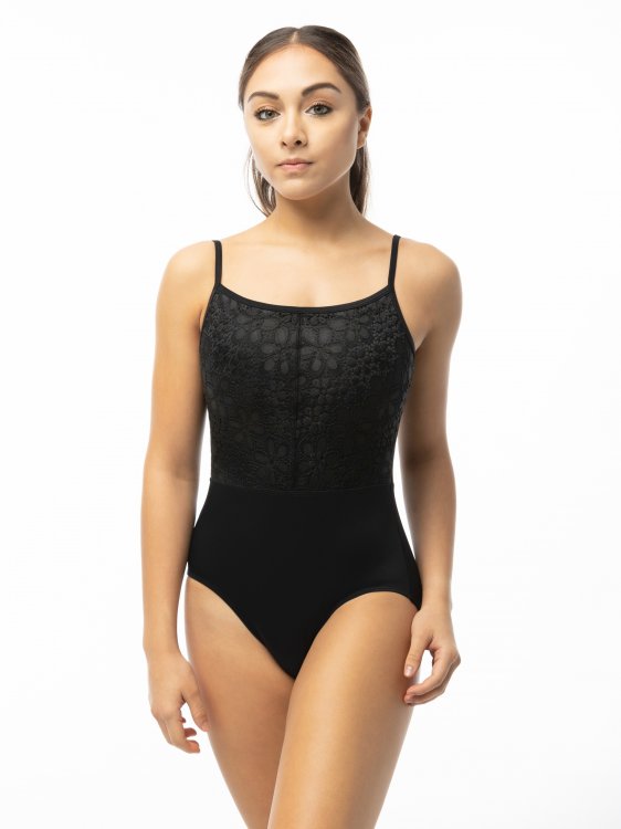 2552A Penny Lane Overlay Camisole Adult Leotard