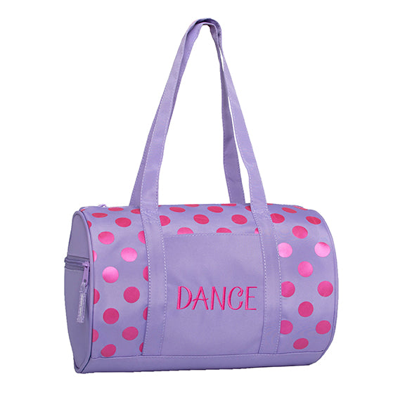 1048 Dots Duffel Lavender/Pink