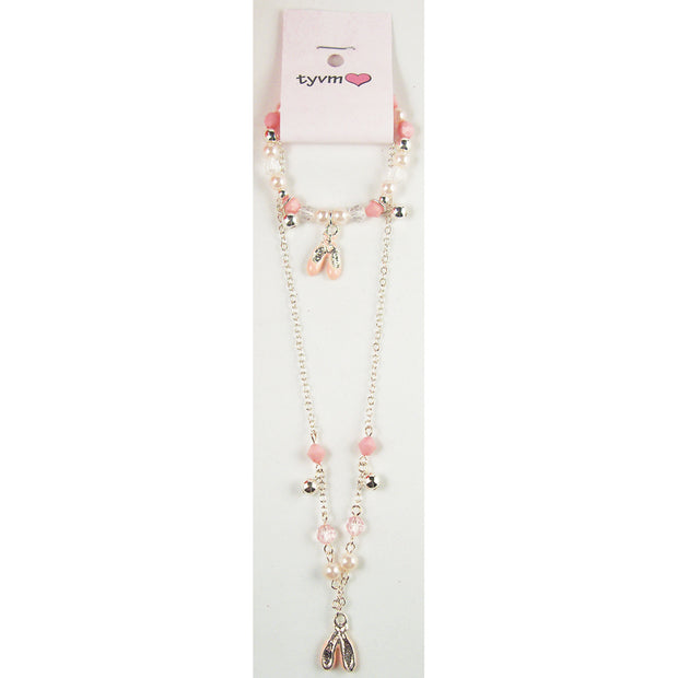 17217 Ballet Fun Necklace & Bracelet Set