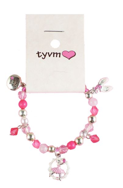 17610-BRC Fun Colorful Ballet Bracelet