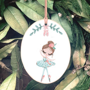 Tiny Dancer - Oval Ornament