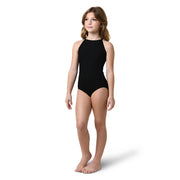 2465C Child Cutaway Halter Leotard