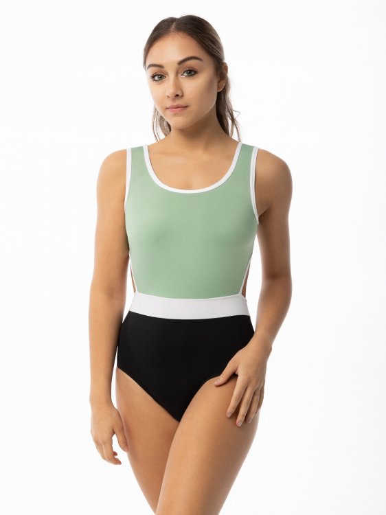 2546A Chromatic Scoop Front Tank Adult Leotard