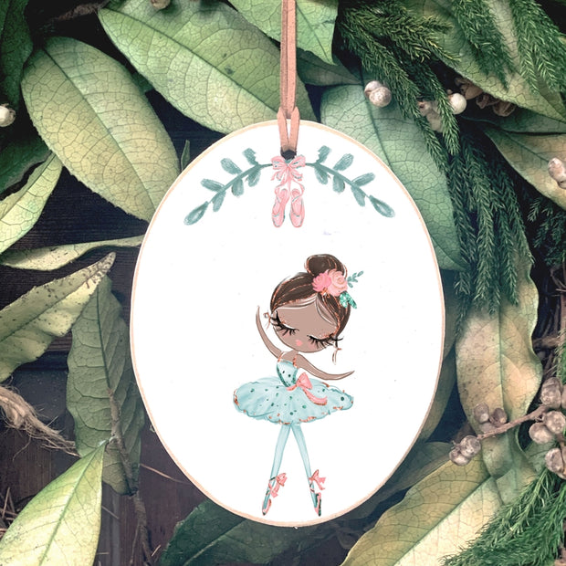 Tiny Dancer - Oval Ornament