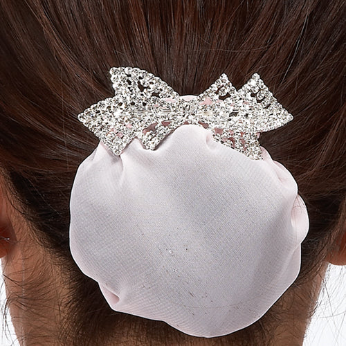 4037 Rhinestone Barrette Snood