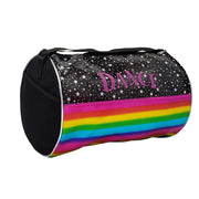 44918 Rainbow Striped Dance Bag