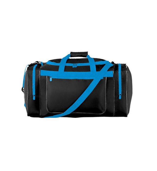 Augusta Sportswear 511 Gear Bag Black Power Blue