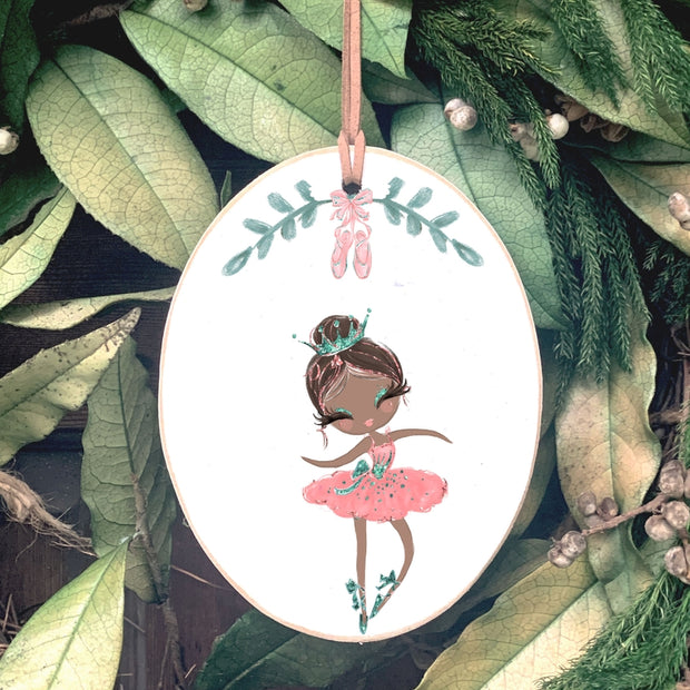 Tiny Dancer - Oval Ornament