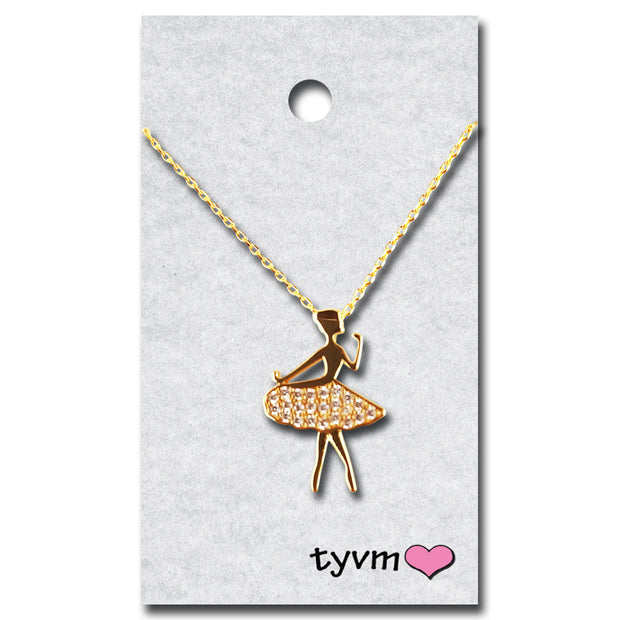 73036 Classy Ballerina Necklace