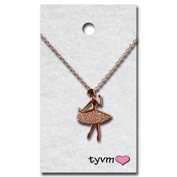 73036 Classy Ballerina Necklace