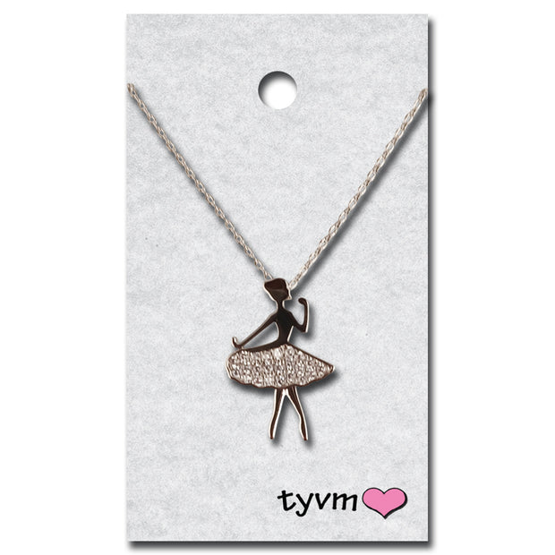 73036 Classy Ballerina Necklace