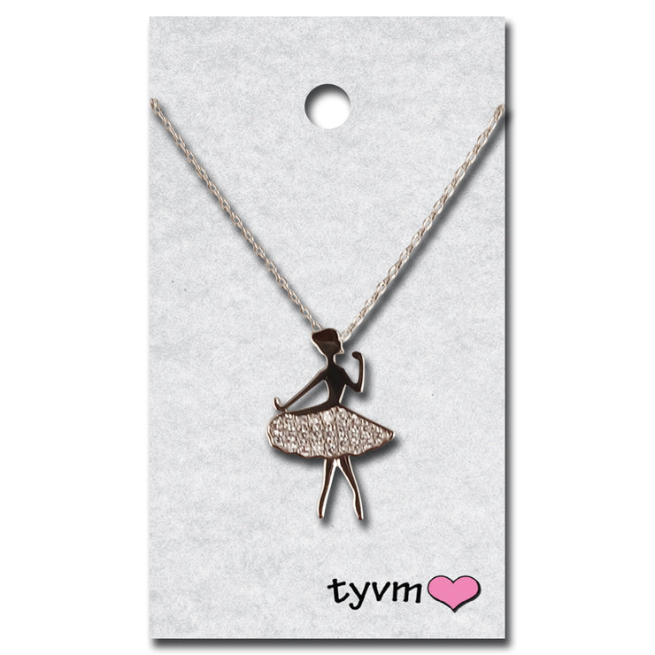 73036 Classy Ballerina Necklace