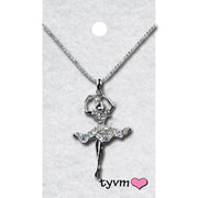 79824 Ballerina Crystal Necklace