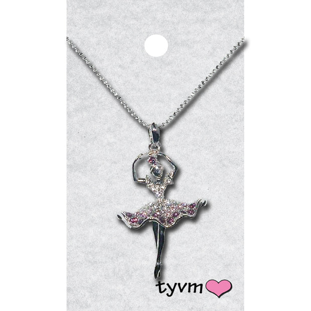 79824 Ballerina Crystal Necklace