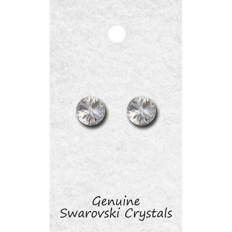96011C Single Stone Earring CLIP*