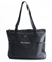BAL-TOTE Ballerina Embroidered Tote
