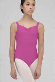 Faustine Child Pinch Front Tank Leotard