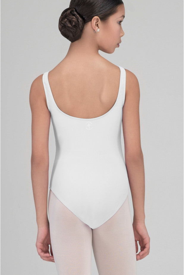 Faustine Child Pinch Front Tank Leotard