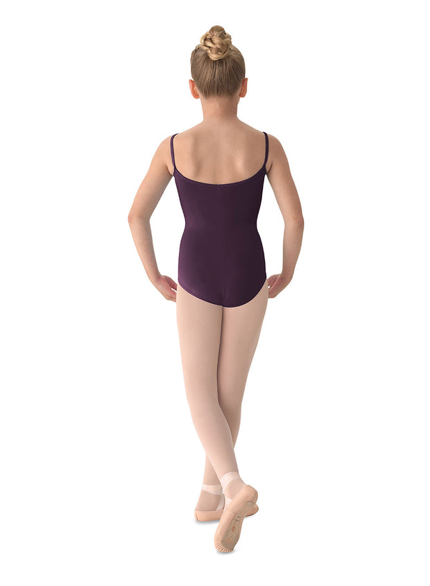 M207CD Child Princess Seam Cami Leotard