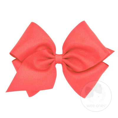 MKB-G King Mini Solid Grosgrain Bow