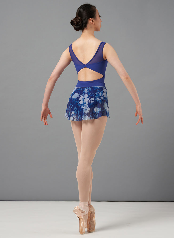 MS162 V-Front Printed Skirt (FINAL SALE)