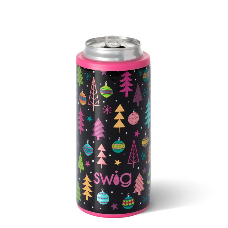12 oz. Merry & Bright Skinny Can Cooler