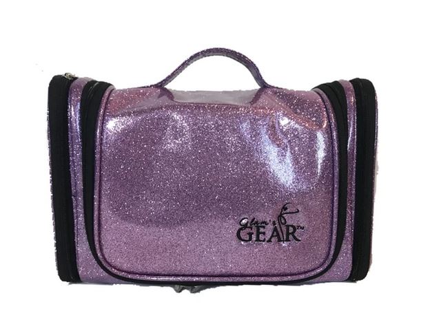 Glam'r Gear Hanging Travel Cosmetics Makeup Bag Violet