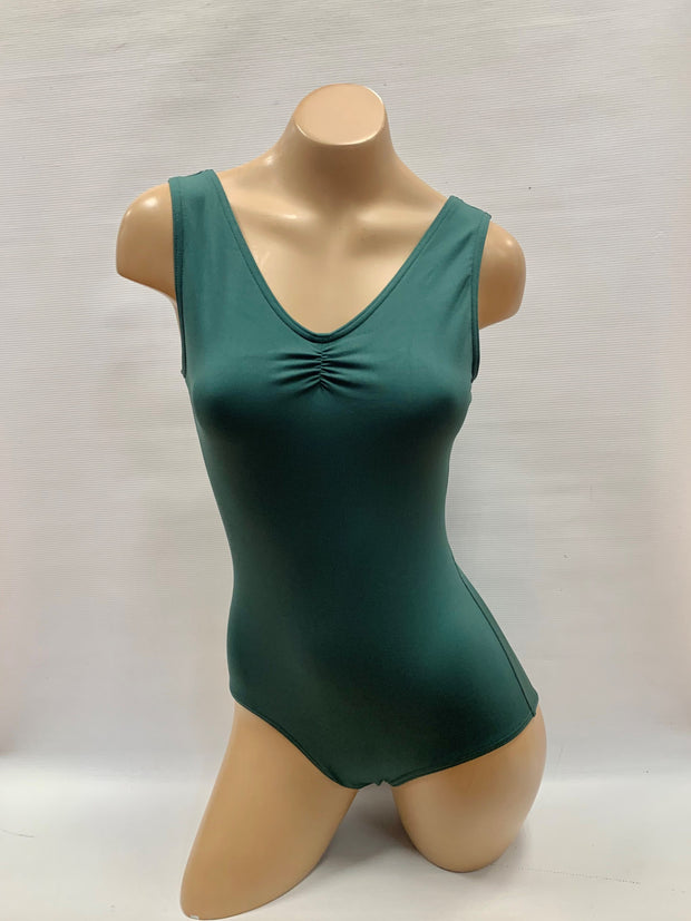 SE1008W Adult Pinch Front Tank Leotard