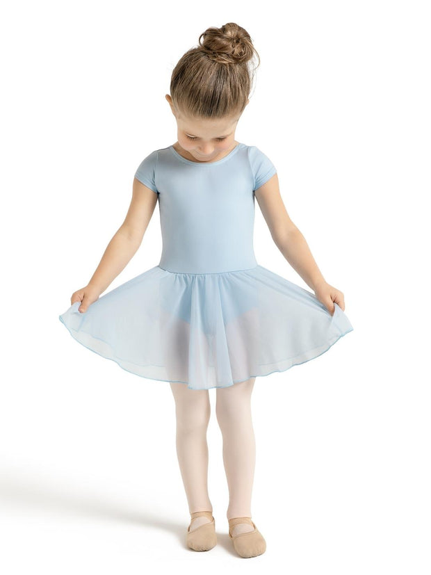 SE1037C Child Short Sleeve Skirted Leotard