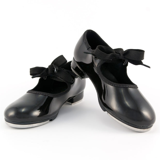 TA35 Classic Tie Tap BLK PAT (FINAL SALE)
