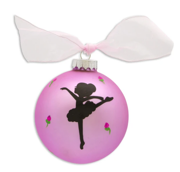 Always On My Toes Ball Ornament