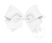 7662-G Small Solid Grosgrain Basic Bow