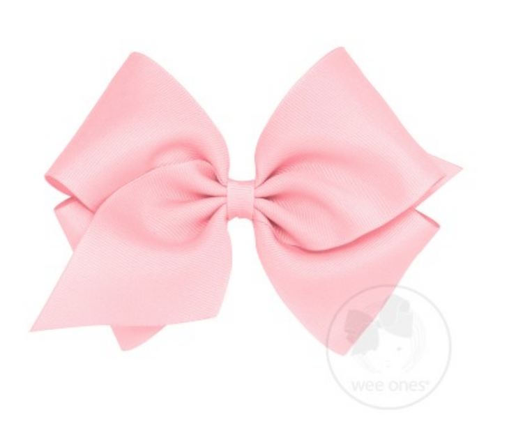 MKB-G King Mini Solid Grosgrain Bow