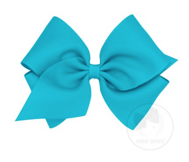 MKB-G King Mini Solid Grosgrain Bow