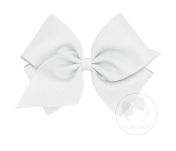 MKB-G King Mini Solid Grosgrain Bow