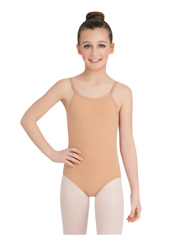 TB1420C Child Cami Leotard with Adjustable Straps