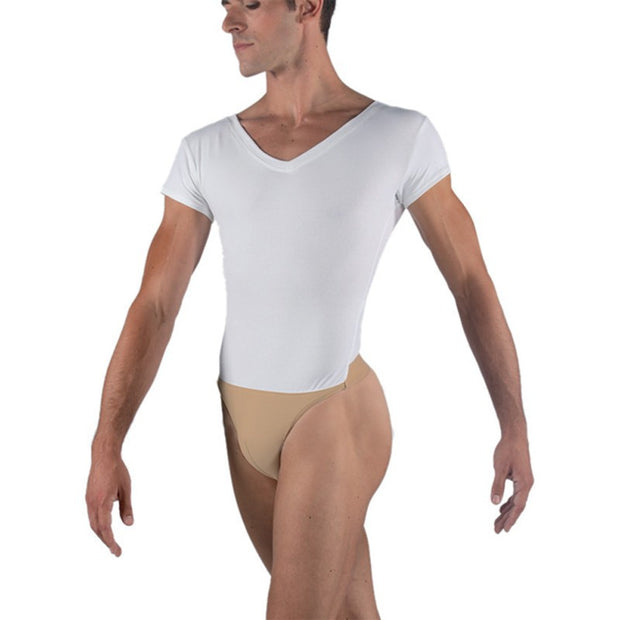 Ivan Cotton V-Neck Leotard