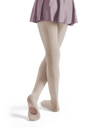 TS95 Child Mesh Seamed Convertible Tights