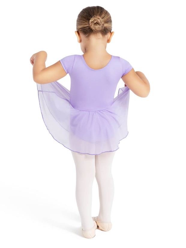 SE1037C Child Short Sleeve Skirted Leotard