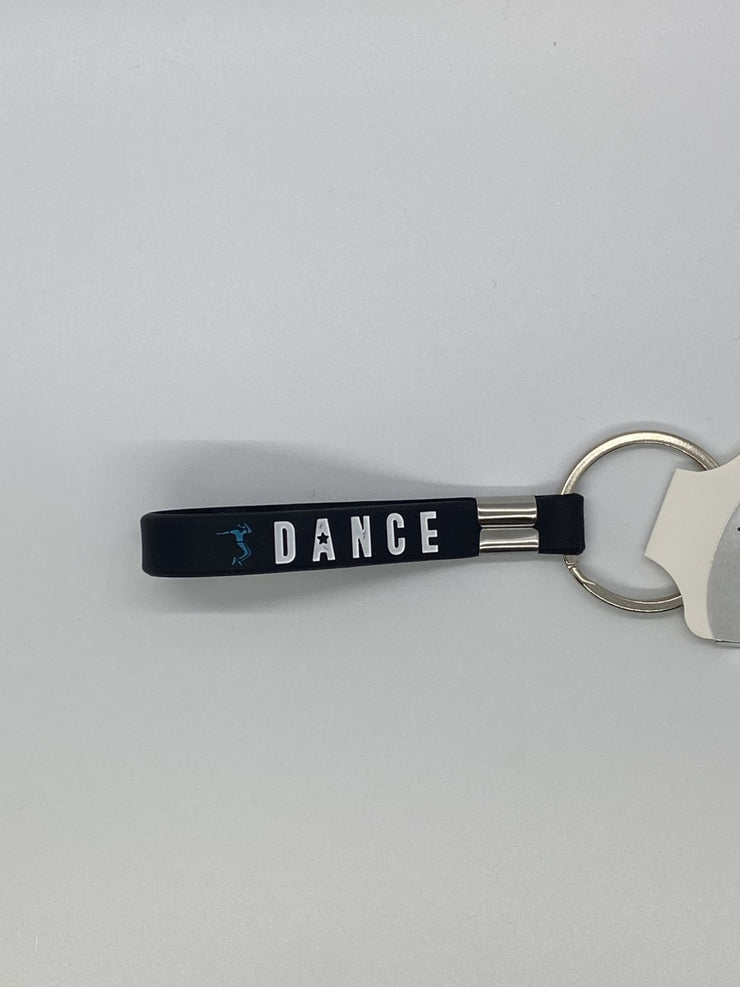 DANCE Silicone Keychain